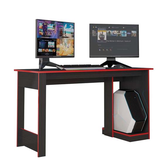 Mesa Gamer Para Computador Caemmun Preto TX/Vermelho é boa?