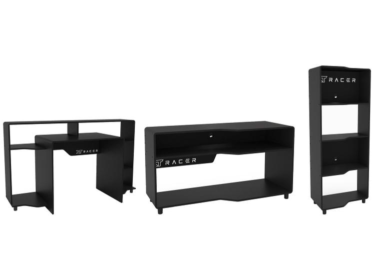 Imagem de Mesa Gamer XT Racer Control + Rack para TV até 50”