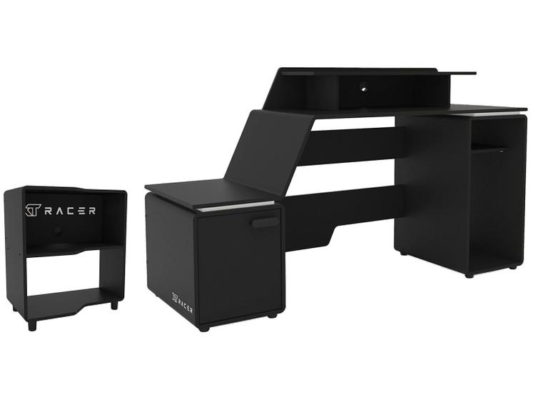 Imagem de Mesa Gamer XT Racer Space Two 2 Nichos