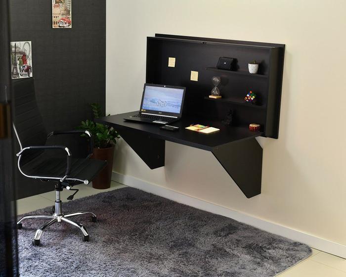 Imagem de Mesa Home Office Escrivaninha Retrátil
