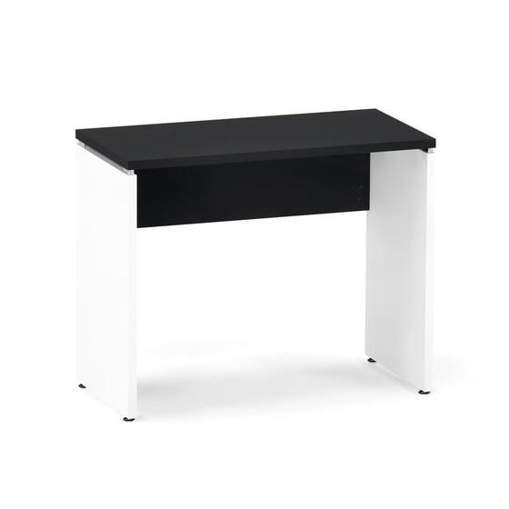 Imagem de Mesa Home Office Pé Painel P25 Pandin 90 CM Preto e Branco