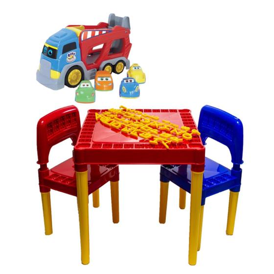 Imagem de Mesa Infantil Comer Brincar E Aprender Mais Baby Cargo