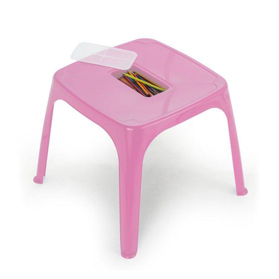 Mesa Infantil de Plástico com Porta Objetos Menor preço em Mesa Infantil de Plástico com Porta Objetos