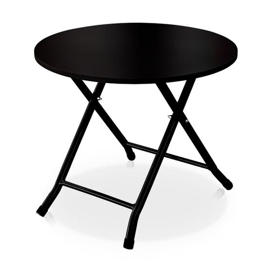 Imagem de Mesa Infantil Ibiza Dobrável Para Criança Desenhar Preto e Preto