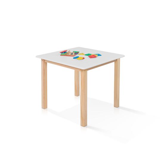 Imagem de Mesa Infantil Madeira Crianças Colorida 65cm