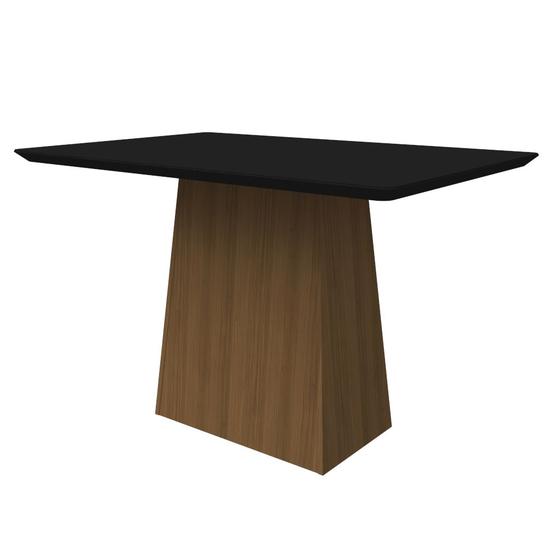 Imagem de Mesa Jantar Bárbara Imbuia 120x80cm para 4 Cadeiras N Ceval