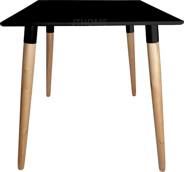 Imagem de  Mesa Jantar Quadrada Ayme 80cm Pé Palito 75cm Respiga 