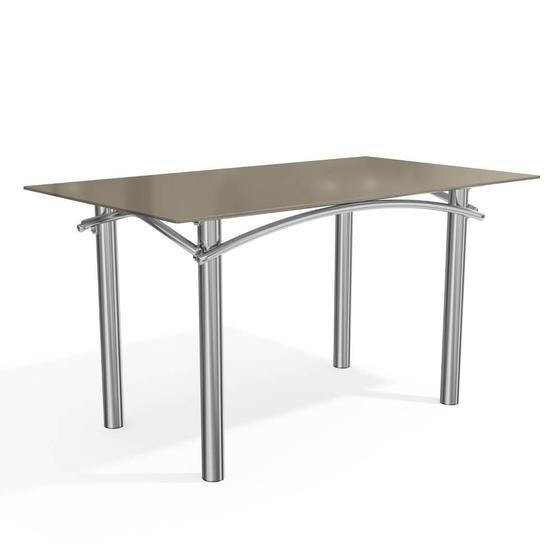 Imagem de Mesa Kappesberg Crome 6 lugares CMC601