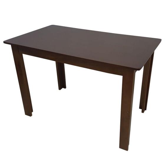 Imagem de Mesa Laguna Retangular 120 x 70 cm De Madeira Cor Imbuia