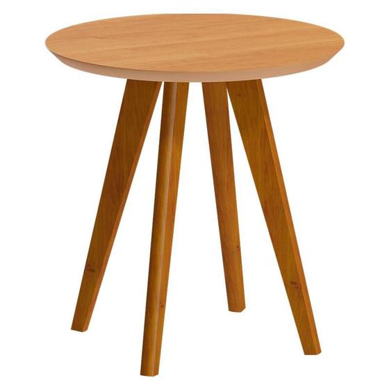 Imagem de Mesa Lateral Classic Redonda Nature - Imcal