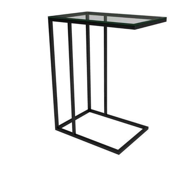 Imagem de Mesa Lateral Encaixe Elena Preta