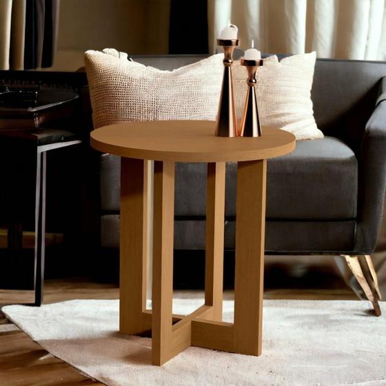Imagem de Mesa Lateral JB 8002 Nature Bechara
