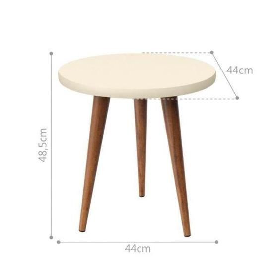 Imagem de Mesa Lateral Legs - Off White