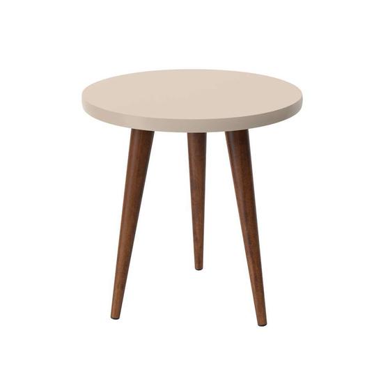 Mesa Lateral Legs Off White Menor preço em Mesa Lateral Legs Off White