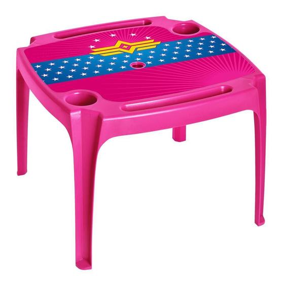 Imagem de Mesa Mesinha Criança Infantil Plástico Resistente Mmaravilha