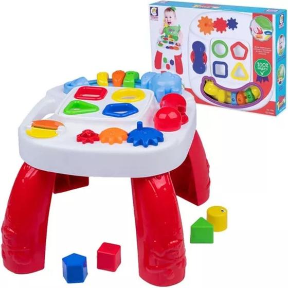 Imagem de Mesa Mesinha Divertida Didática Play Time Cotiplás