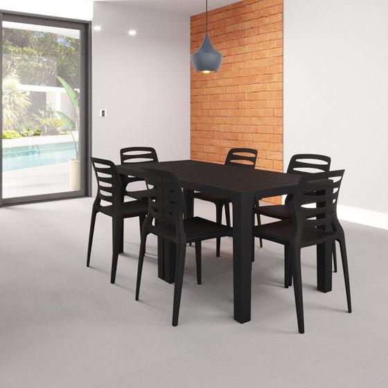 Mesa Niala Quadrada Adulta Tampo Plástico Menor preço em Mesa Niala Quadrada Adulta Tampo Plástico