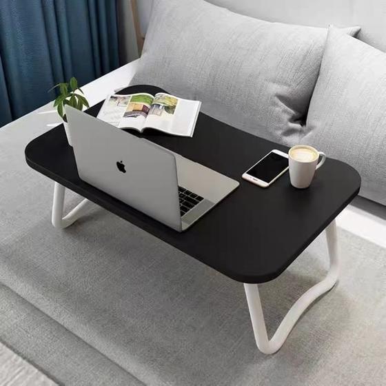 Imagem de Mesa Notebook Portátil Home Office Cama Sofá Colo Refeição Dobrável Multiuso