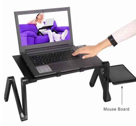 Mesa Notebook T9 Articulável Dobrável Multifuncional Cama Menor preço em Mesa Notebook T9 Articulável Dobrável Multifuncional Cama