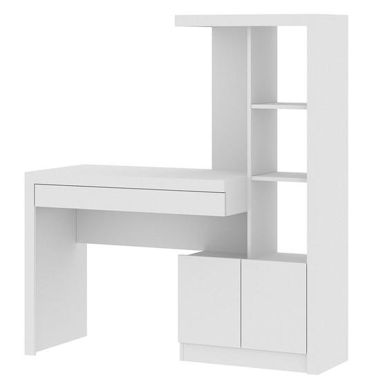 Imagem de Mesa Para Computador 122,5x138x46,5 cm Branco Tecnomobili