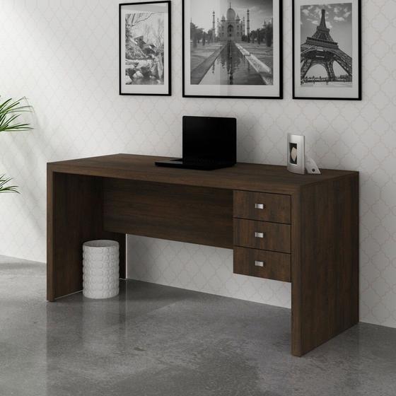 Imagem de Mesa para Computador 3 Gavetas ME4113 Tecnomobili