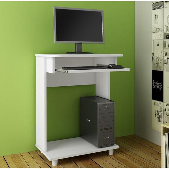 Imagem de Mesa para Computador Compacta 54,4cm Art in Móveis Branco