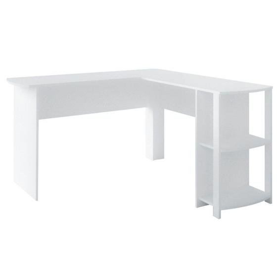 Imagem de Mesa para Computador Escrivaninha Luma Web Branco - Artany