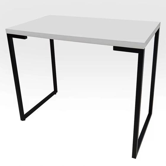 Imagem de Mesa Para Computador Escrivaninha Porto 120cm Branco - Fit Mobel