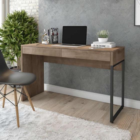 Imagem de Mesa para Computador Fitmobel Desk 2G 120x45cm - Castanho