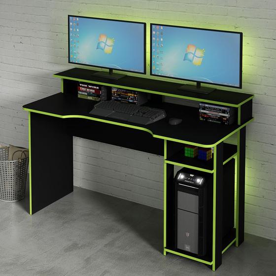 Imagem de Mesa para Computador Gamer 1,36m ME4153 Tecno Mobili