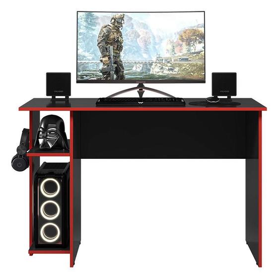 Mesa para Computador Gamer 3875 Preto Vermelho - Qmovi é boa?