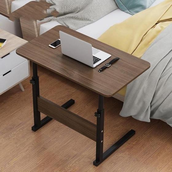 Imagem de Mesa Para Computador Notebook Com Rodinhas Altura Ajustavel