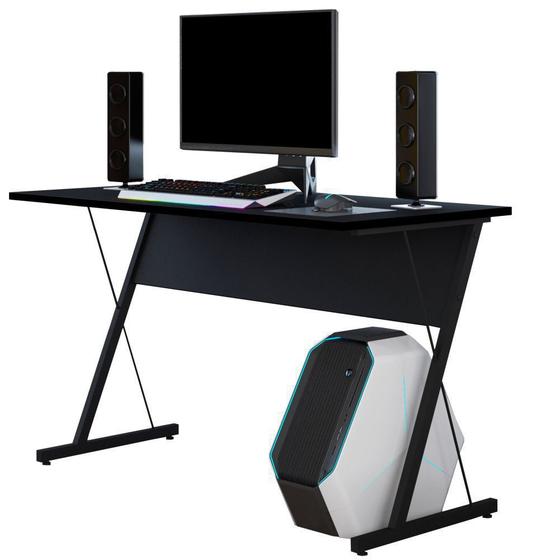 Mesa Para Computador Notebook PC Gamer Kombat Preto - Lyam Decor Menor preço em Mesa Para Computador Notebook PC Gamer Kombat Preto - Lyam Decor