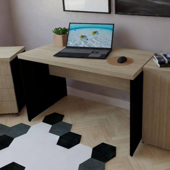 Mesa para Escritório 120cmx60cm 40mm Bramov Móveis Menor preço em Mesa para Escritório 120cmx60cm 40mm Bramov Móveis