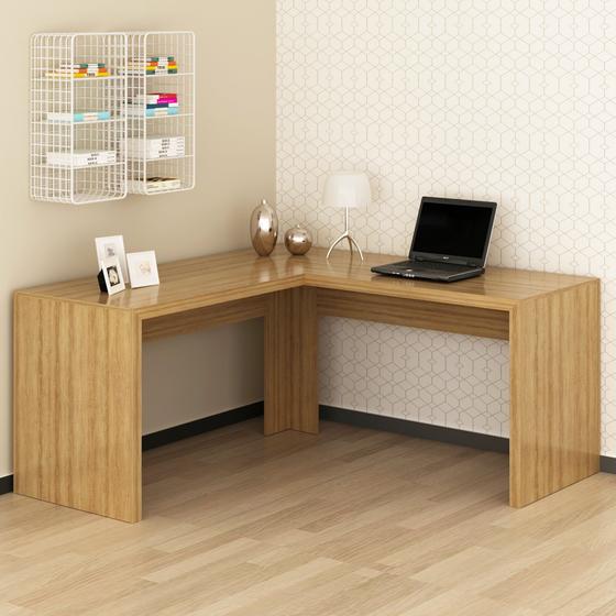 Imagem de Mesa para Escritório Angular em L 157,3x157,3cm ME4116