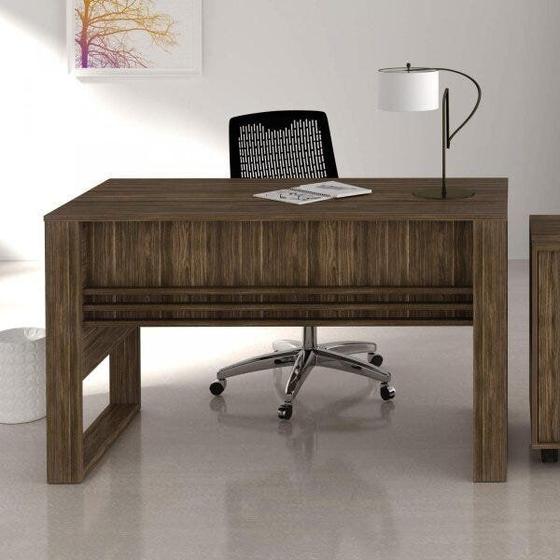 Imagem de Mesa para Escritório com Ripado 127cm ME4146