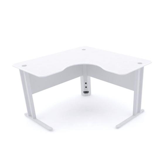 Mesa para Escritório em L Estação de Trabalho ETP1515 Maxxi Pandin Móveis Menor preço em Mesa para Escritório em L Estação de Trabalho ETP1515 Maxxi Pandin Móveis