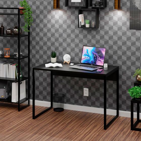 Imagem de Mesa Para Escritório Estilo Industrial 1,00m NetMobil