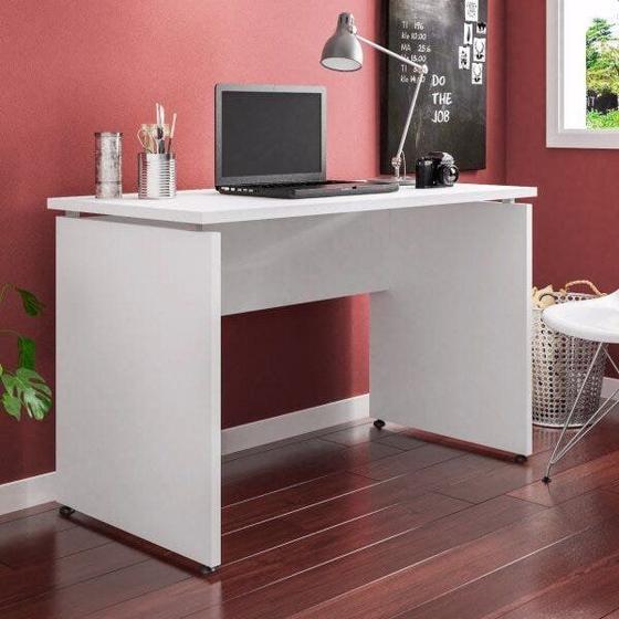 Imagem de Mesa para Escritório Retangular Pé Painel 120cm Lexus Espresso Móveis