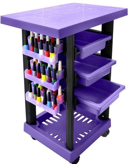 Imagem de Mesa Para Esmalteria/Manicure Média Com 03 Gavetas - Santa Clara