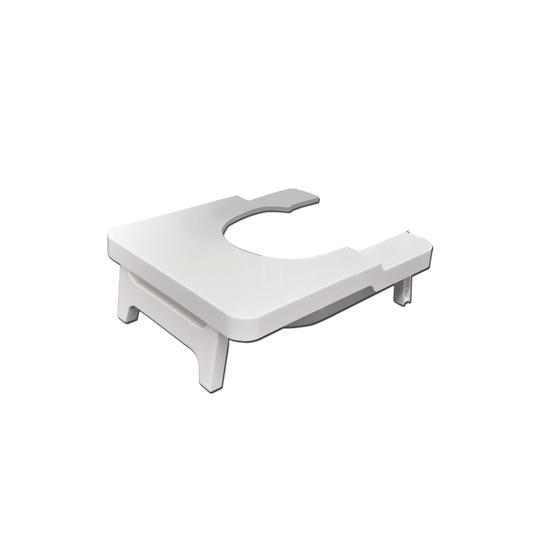 Imagem de Mesa Para Maquina De Costura Mini Pequena Portátil Branca Mais Espaço Suporte Confortável Com Luz