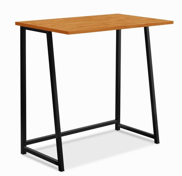 Imagem de mesa para notebook home office dobravel quarto