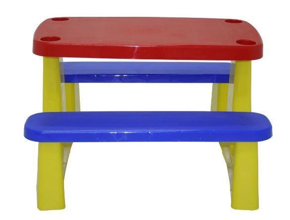 Imagem de Mesa Picnic Infantil Colorida em Polipropileno 92360000