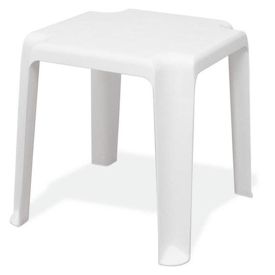 Mesa plastica monobloco de apoio pituba branca - TRAMONTINA - Outros ...