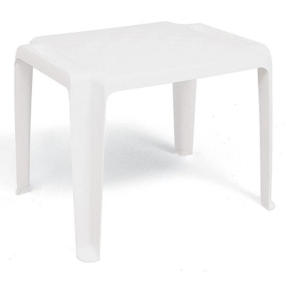 Imagem de Mesa plastica monobloco infantil donachica branca