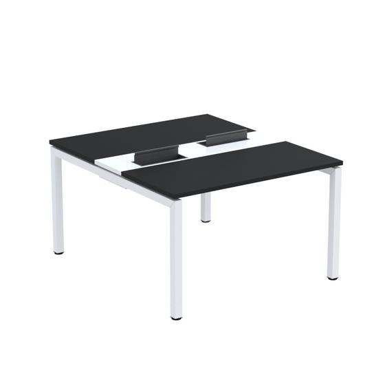 Imagem de Mesa Plataforma Dupla com Pé de Aço para Coworking 110x140/2p Pdc11/14/2p