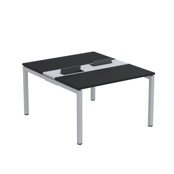 Imagem de Mesa Plataforma Dupla com Pé de Aço para Coworking 110x140/2p Pdc11/14/2p