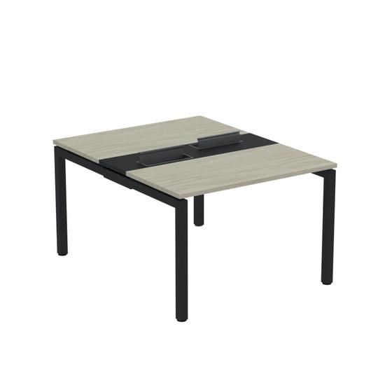 Imagem de Mesa Plataforma Dupla com Pé de Aço para Coworking 120x140/2p Pdc12/14/2p