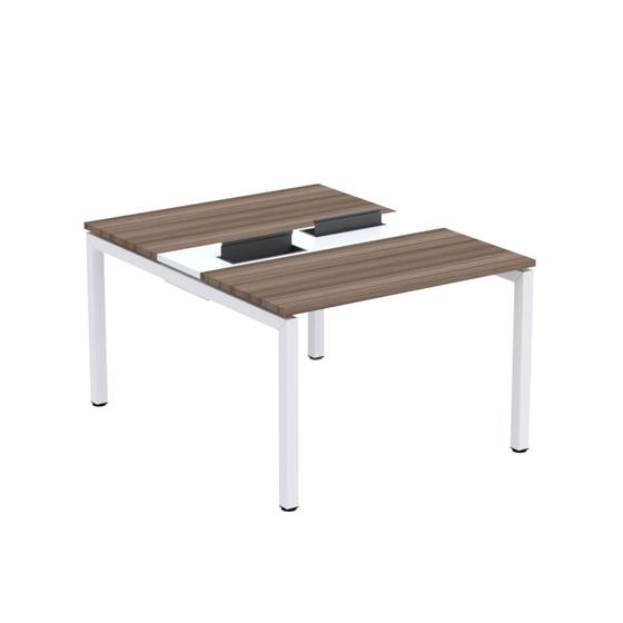 Imagem de Mesa Plataforma Dupla com Pé de Aço para Coworking 120x140/2p Pdc12/14/2p