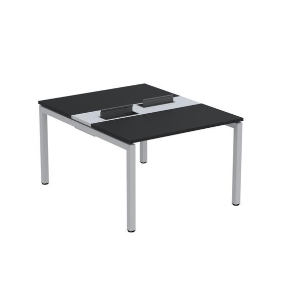 Imagem de Mesa Plataforma Dupla com Pé de Aço para Coworking 120x140/2p Pdc12/14/2p
